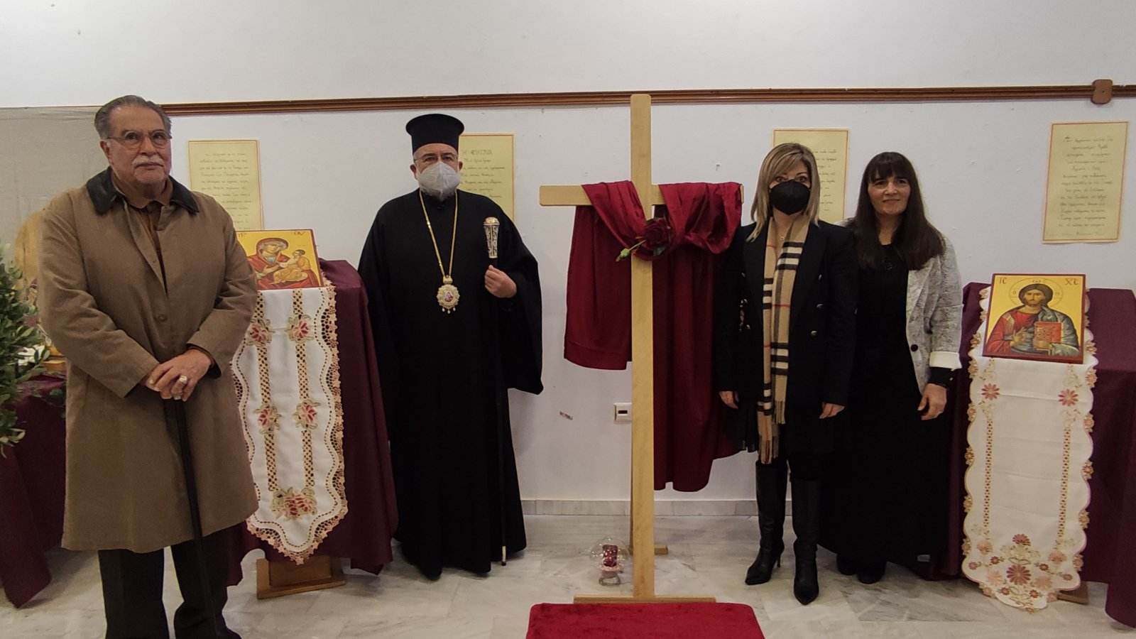 Εντυπωσίασαν οι αγιογραφίες των παιδιών πολύτεκνων οικογενειών στα εγκαίνια της Έκθεσης Αγιογραφίας