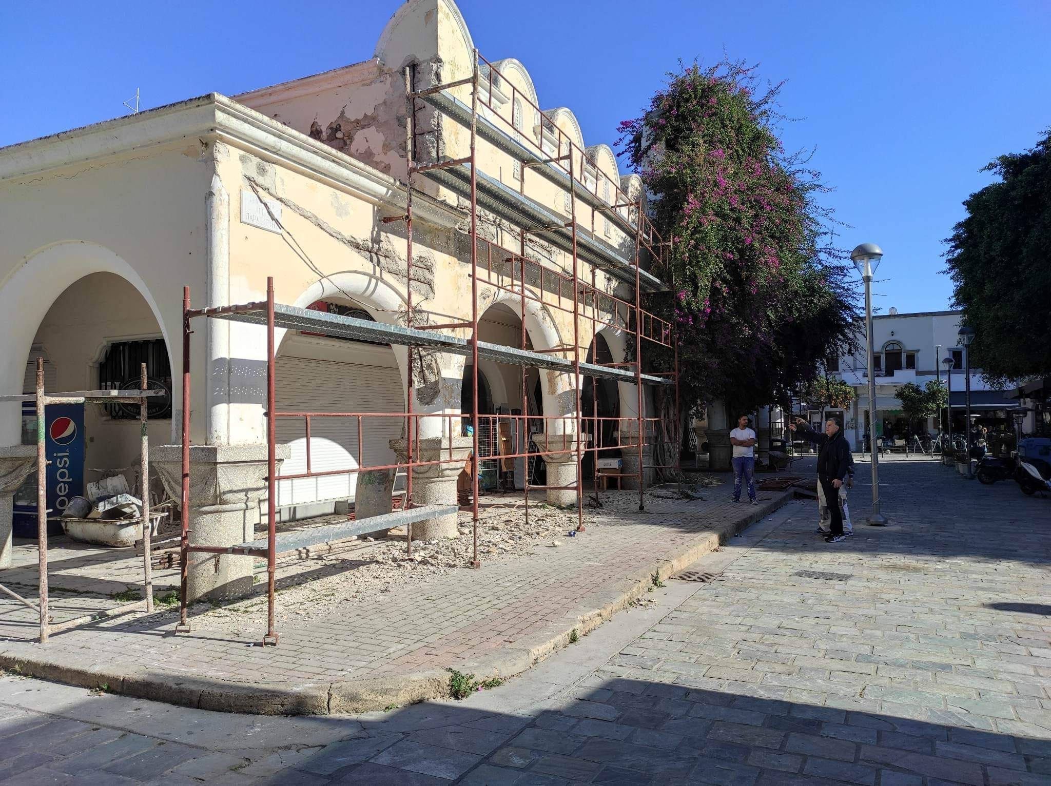 Ξεκίνησαν οι εργασίες για την πλήρη αποκατάσταση της Δημοτικής αγοράς Κω