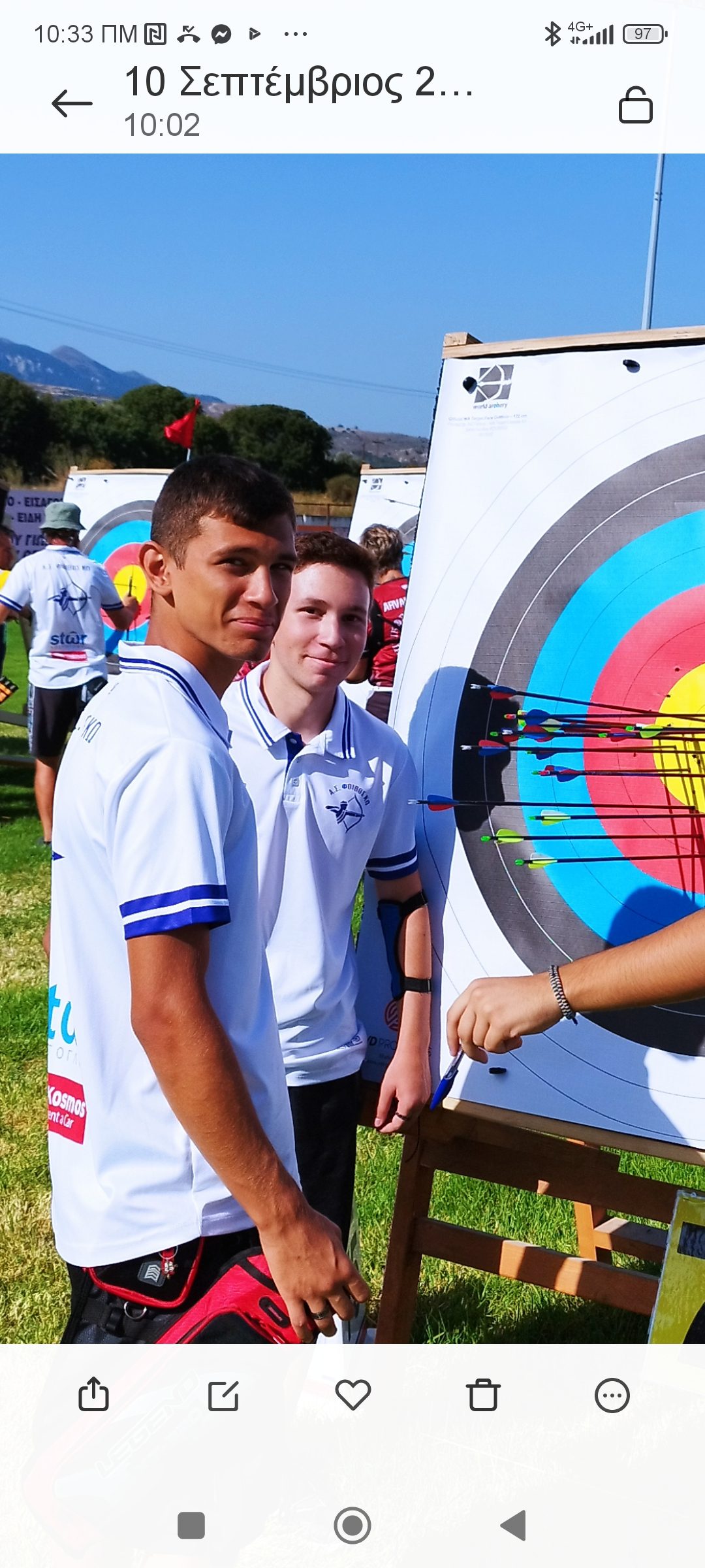 Ο αθλητής του τμήματος Τοξοβολίας του ΑΣ ΦΟΙΒΟΣ ΚΩ, Ιάσονας Στεφανής βρίσκεται στη λίστα με τις 10 καλύτερες επιδόσεις Πανελλαδικά για το 2022!
