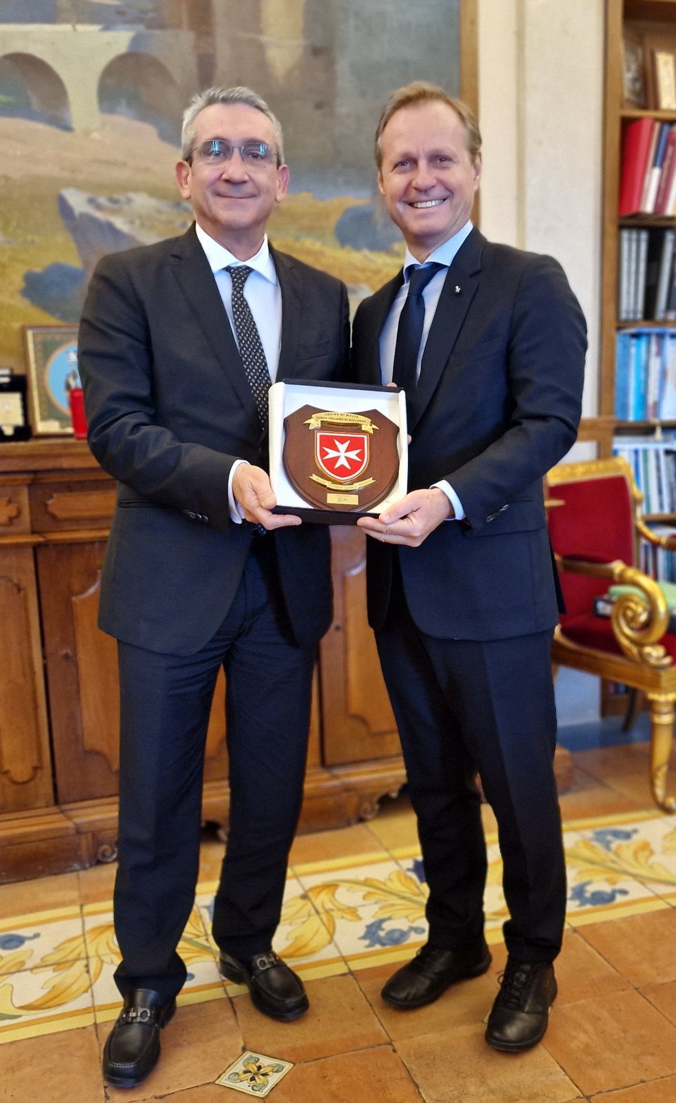 ΣΥΝΑΝΤΗΣΗ ΤΟΥ ΠΕΡΙΦΕΡΕΙΑΡΧΗ ΜΕ ΤΟΝ ΠΡΕΣΒΗ ΤΟΥ ΤΑΓΜΑΤΟΣ ΤΟΥ ΑΓΙΟΥ ΙΩΑΝΝΗ