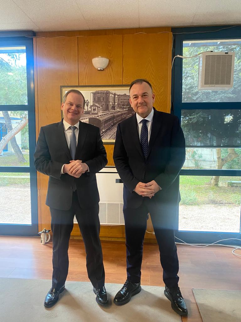 Ιωάννης Παππάς: Συνάντηση εργασίας στο Υπουργείο Μεταφορών, για ζητήματα που αφορούν τα Δωδεκάνησα.