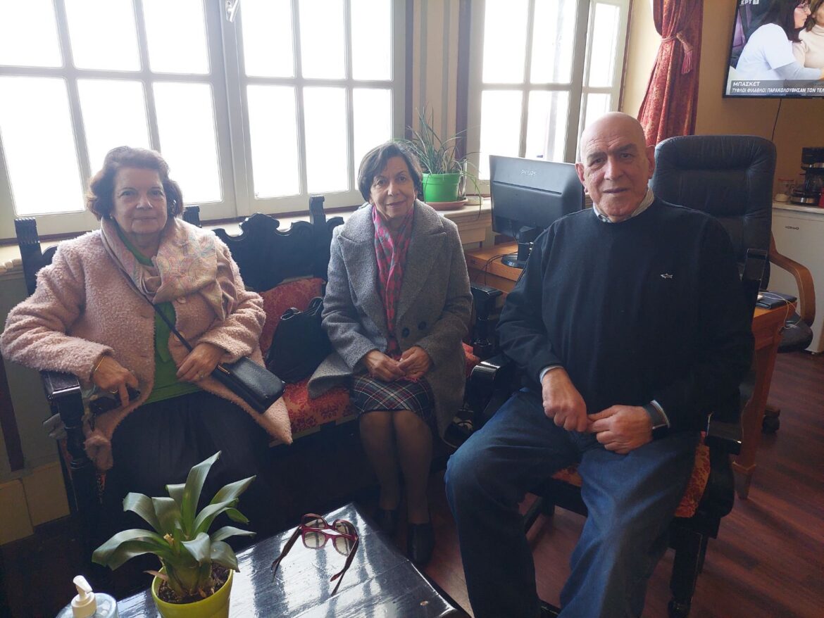 Τον Έπαρχο Κω -Νισύρου κύριο Ιωάννη Καμπανή , επισκέφτηκαν η Πρόεδρος του Συλλόγου Λυκείου Ελληνίδων-Παράρτημα Κω