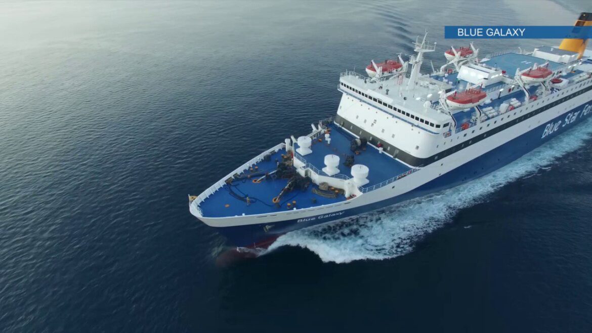 Το “BLUE GALAXY” στα Δωδεκάνησα στην θέση του “BLUE STAR 2”
