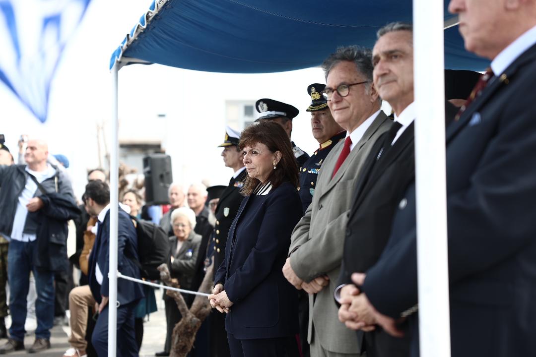 Την Ενσωμάτωση της Δωδεκανήσου από τη Νίσυρο τίμησε η Πρόεδρος της Δημοκρατίας! Φωτογραφίες