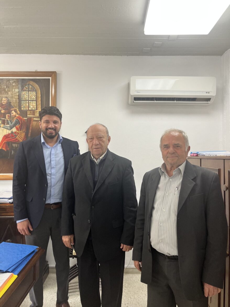 Τα γραφεία της ΚΑΙΡ και της Ένωσης Γεωργικών Συνεταιρισμών επισκέφθηκε ο υποψήφιος βουλευτής Δωδεκανήσου του ΠΑΣΟΚ – Κινήματος Αλλαγής Παναγιώτης Κουνάκης