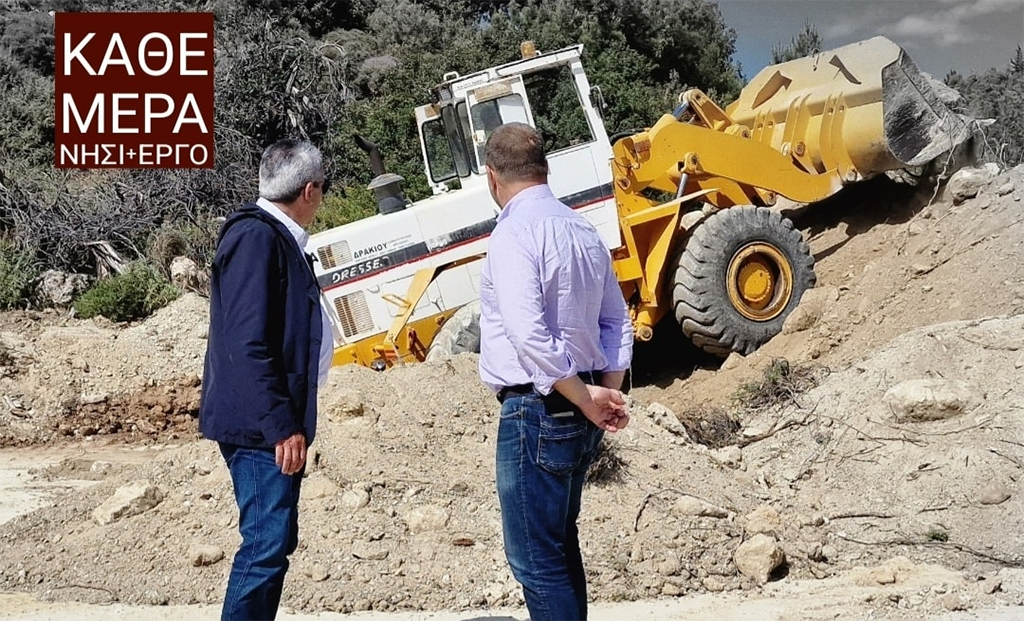 Χ. Ευστρατίου: Στους δύσκολους καιρούς της κλιματικής αλλαγής, απαντάμε, κάθε μέρα και σε κάθε νησί, με έργα