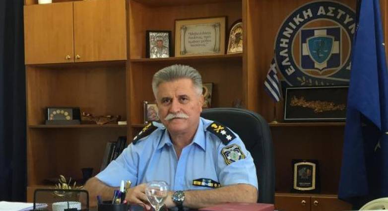 Ο Νικόλαος Σπανουδάκης Γενικός Επιθεωρητής Αστυνομίας Νοτίου Ελλάδος
