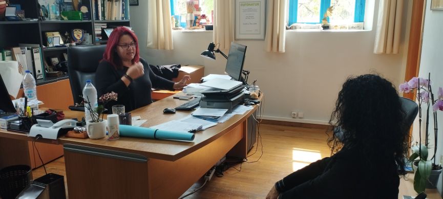 Επίσκεψη Χρύσας Καραγιάννη στο νησί της Τήλου