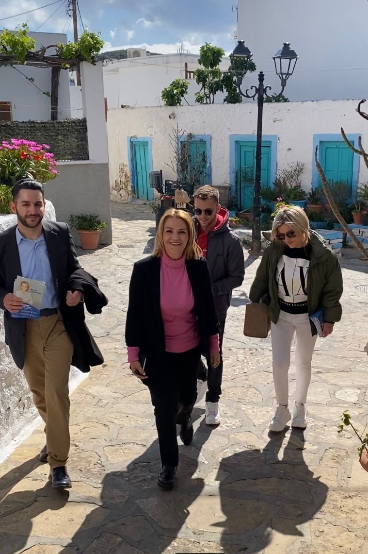 Μίκα Ιατρίδη από τους Λειψούς: «Διαρκής ο αγώνας μου για τα νησιά των πολλών ευκαιριών και των μαχητών κατοίκων»