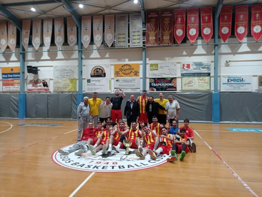 Πρωταθλητής Δωδεκανήσου και στο ανδρικό ο Ιάλυσος -Επικράτησαν με 82-65 του Φοίβου Κω