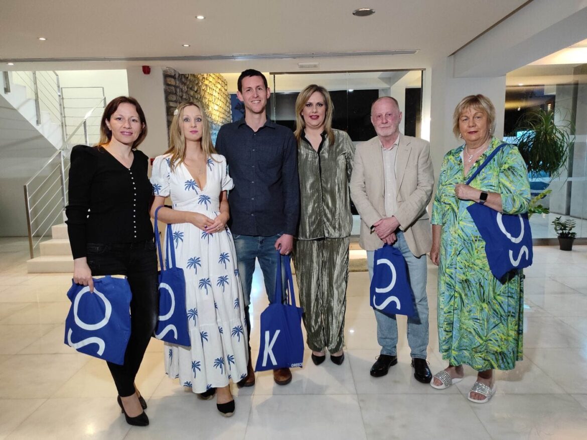 Ευχαριστήριο του Γραφείου Τουριστικής Προβολής & Ανάπτυξης του Δήμου Κωγια την φιλοξενία Ιρλανδών δημοσιογράφων.