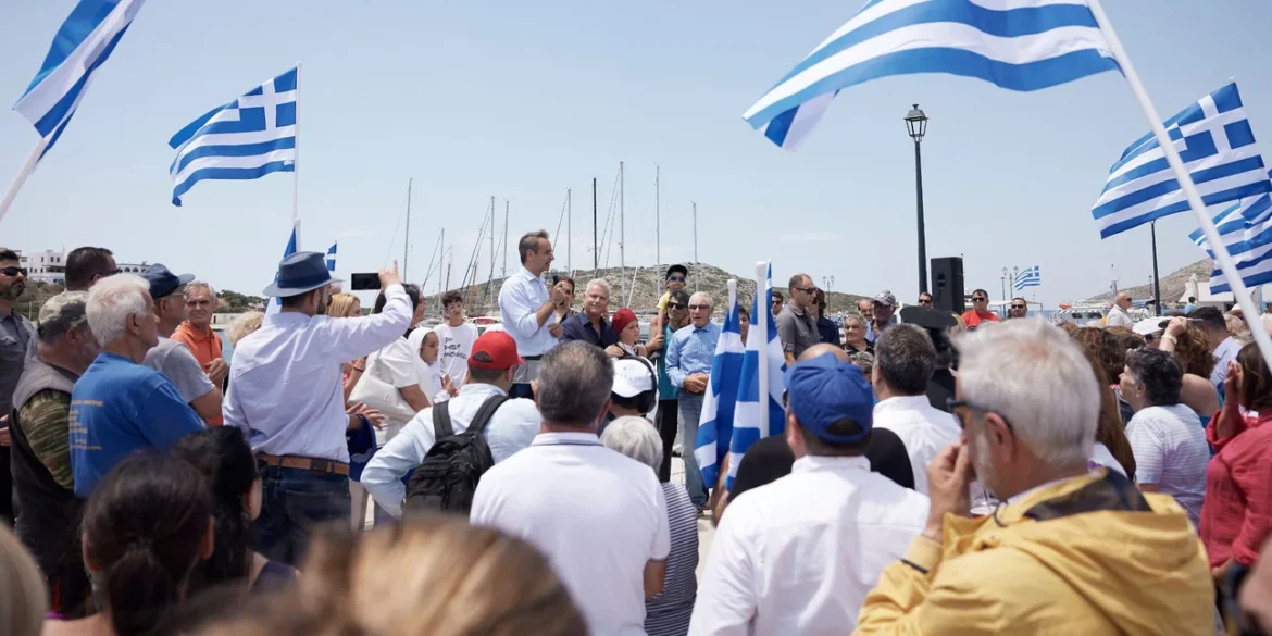 Μητσοτάκης από Λειψούς: Η πατρίδα μας έχει σύνορα σε θάλασσα, αέρα, στεριά και φυλάσσονται -Να αισθάνεστε ασφαλείς