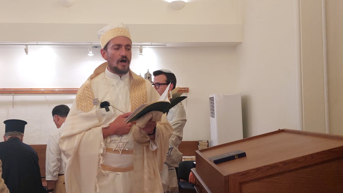 Πραγματοποιήθηκαν σήμερα οι εκδηλώσεις για την ανακαινισμένη Συναγωγή της Κω