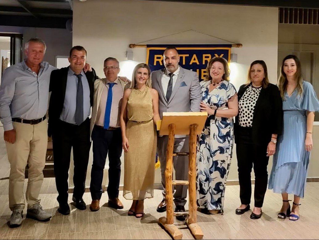 Ροταριανός Όμιλος Κω: Τελετή αλλαγής ηγεσίας | Το νέο ΔΣ με Πρόεδρο τον Βασίλη Χατζηχριστοφή