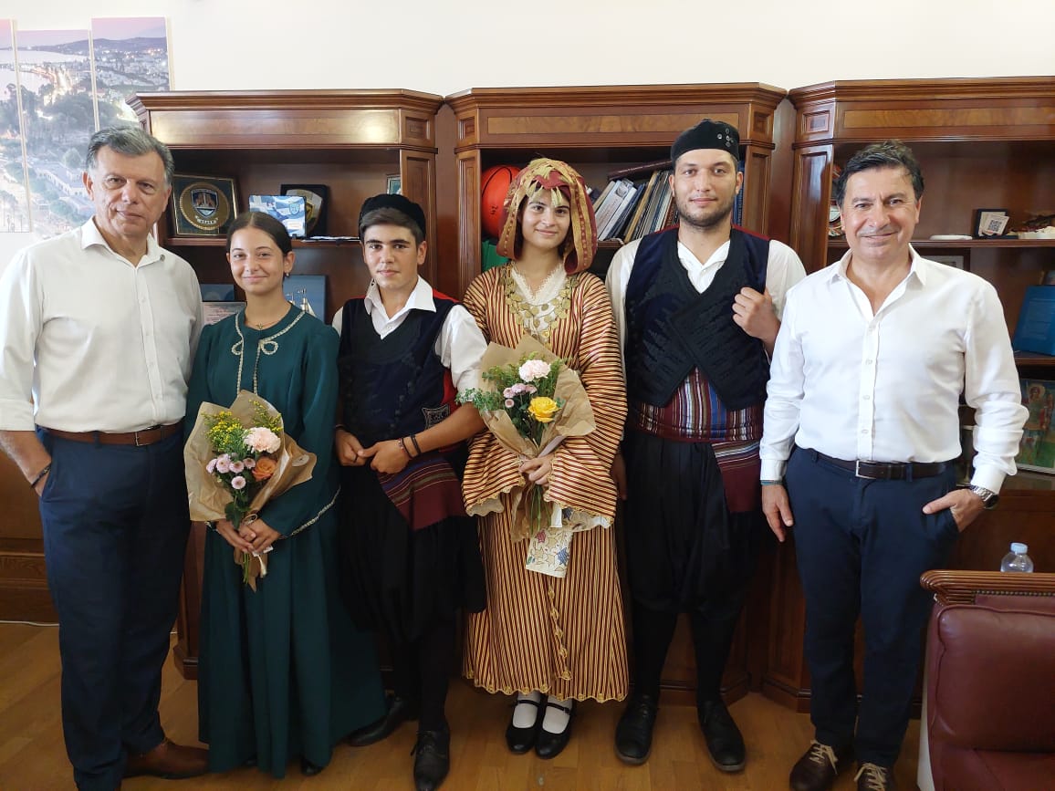 Στην Κω ο δήμαρχος Αλικαρνασσού για την μεγάλη συναυλία θερμή η υποδοχή από τον δήμαρχο Κω