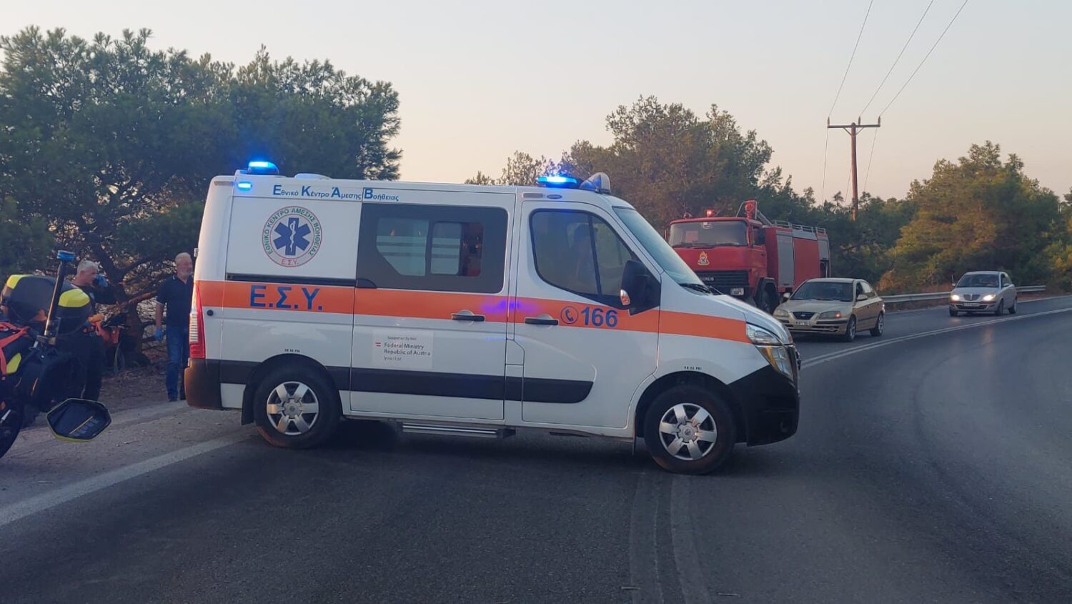 Σοκαριστικό τροχαίο δυστύχημα με μία γυναίκα νεκρή στις Πόρτες (VIDEO)