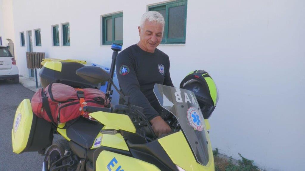 Διευθετήθηκε το ζήτημα διαμονής του μοτοσικλετιστή – διασώστη του ΕΚΑΒ – ΕΥΧΑΡΙΣΤΗΡΙΑ ΕΠΙΣΤΟΛΗ