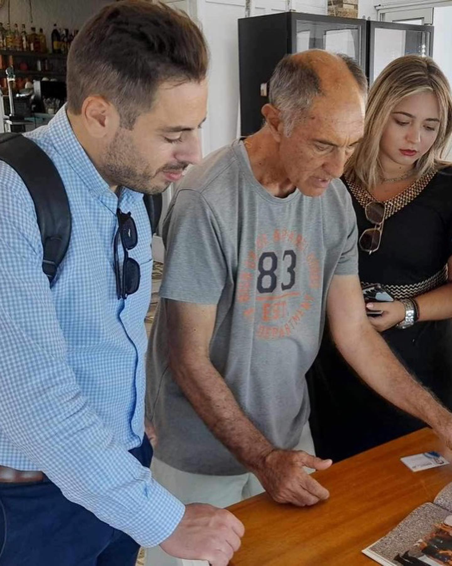 Θερμή υποδοχή του Νικηφόρου Παπανικόλα στην περιοδεία του στην Κω