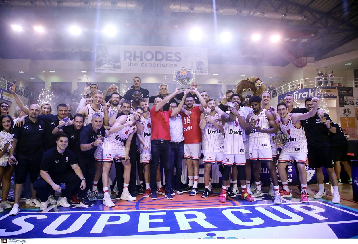 Τρομερός ο Ολυμπιακός, πήρε εύκολα το Super Cup στη Ρόδο!