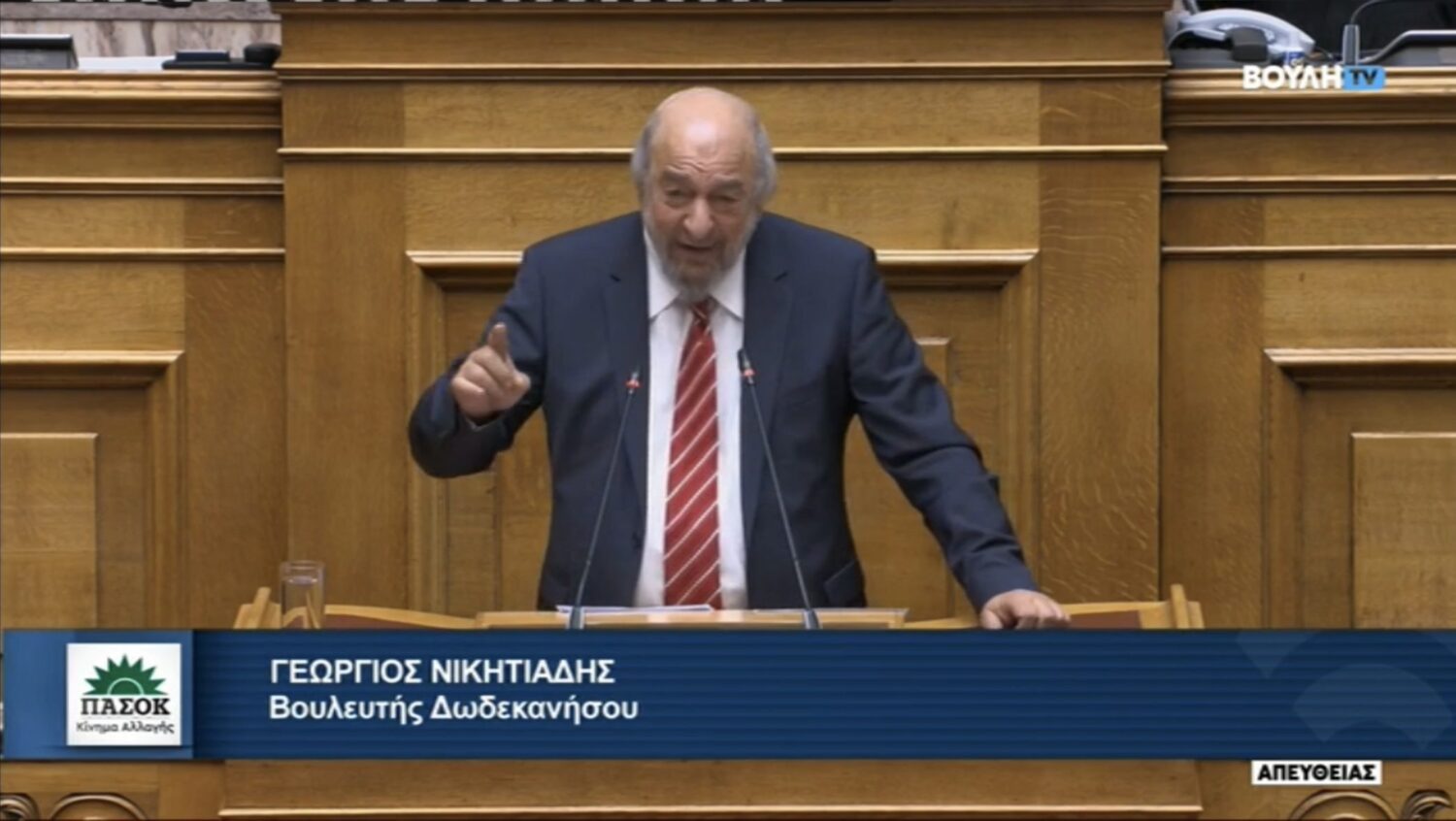 Γ. Νικητιάδης στη Βουλή : «Ράβε – ξήλωνε η πολιτική της Ν.Δ. για τον τουρισμό»