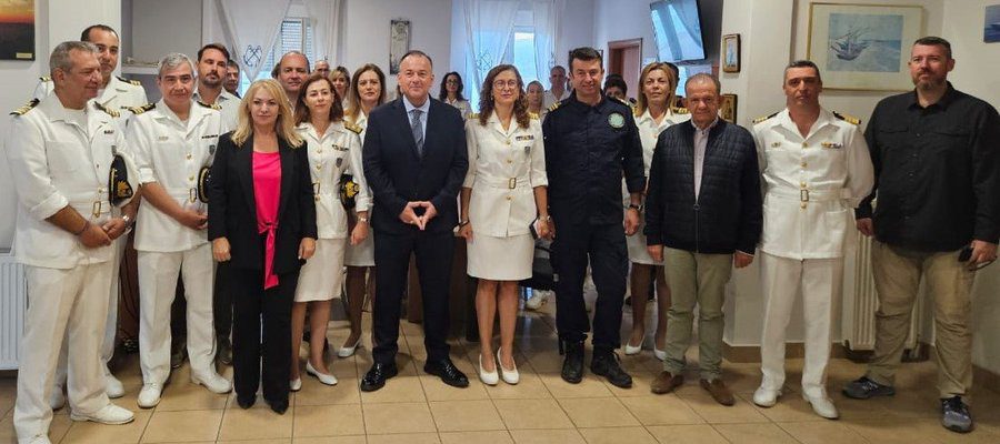 Επίσκεψη του Υφυπουργού Ναυτιλίας & Νησιωτικής Πολιτικής, Γ. Παππά σε Βόλο, Σκόπελο και Σκιάθο