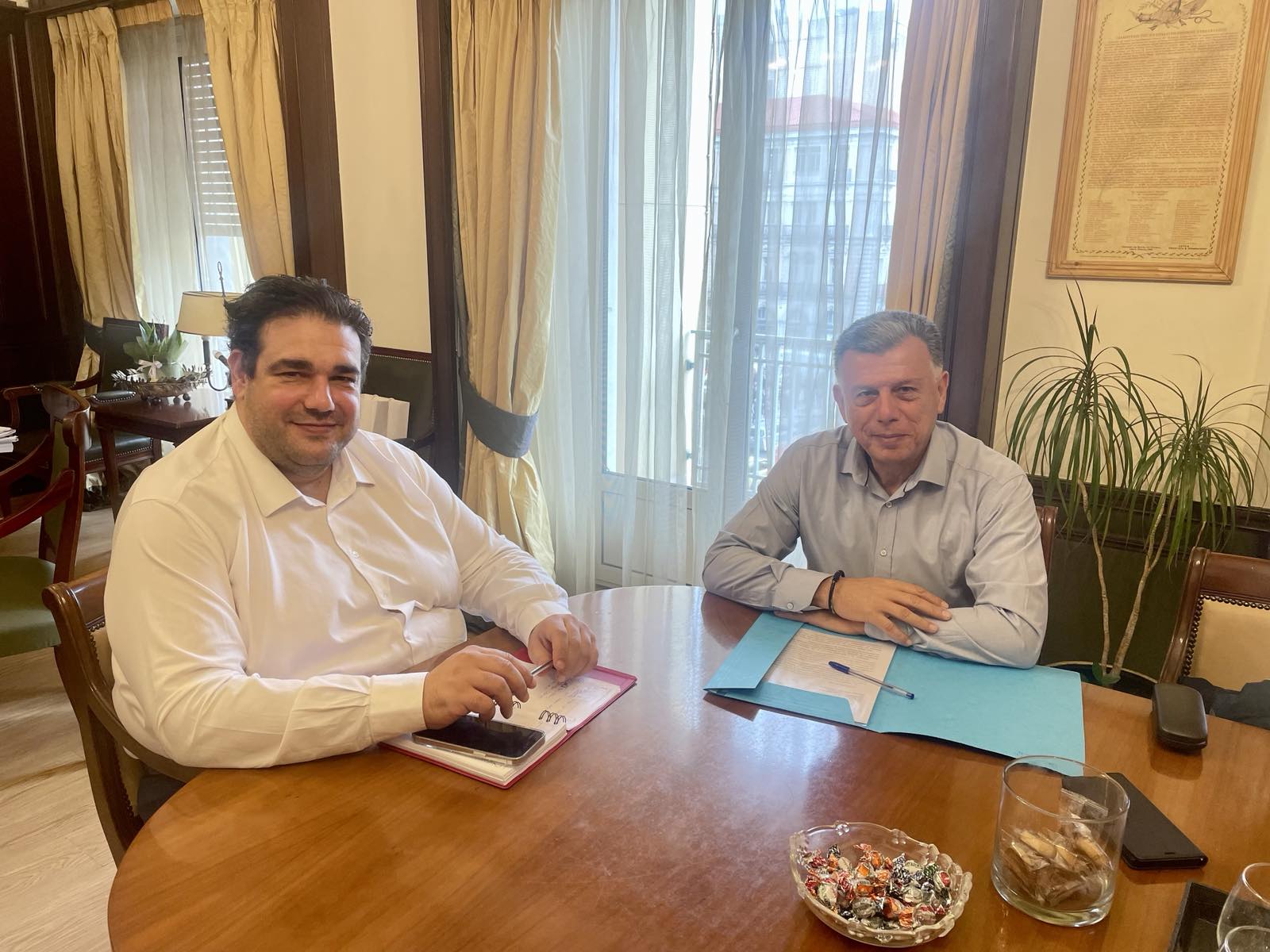 Για θέματα του Δήμου συναντήσεις του Δημάρχου Θεοδόση Νικηταρά στην Αθήνα