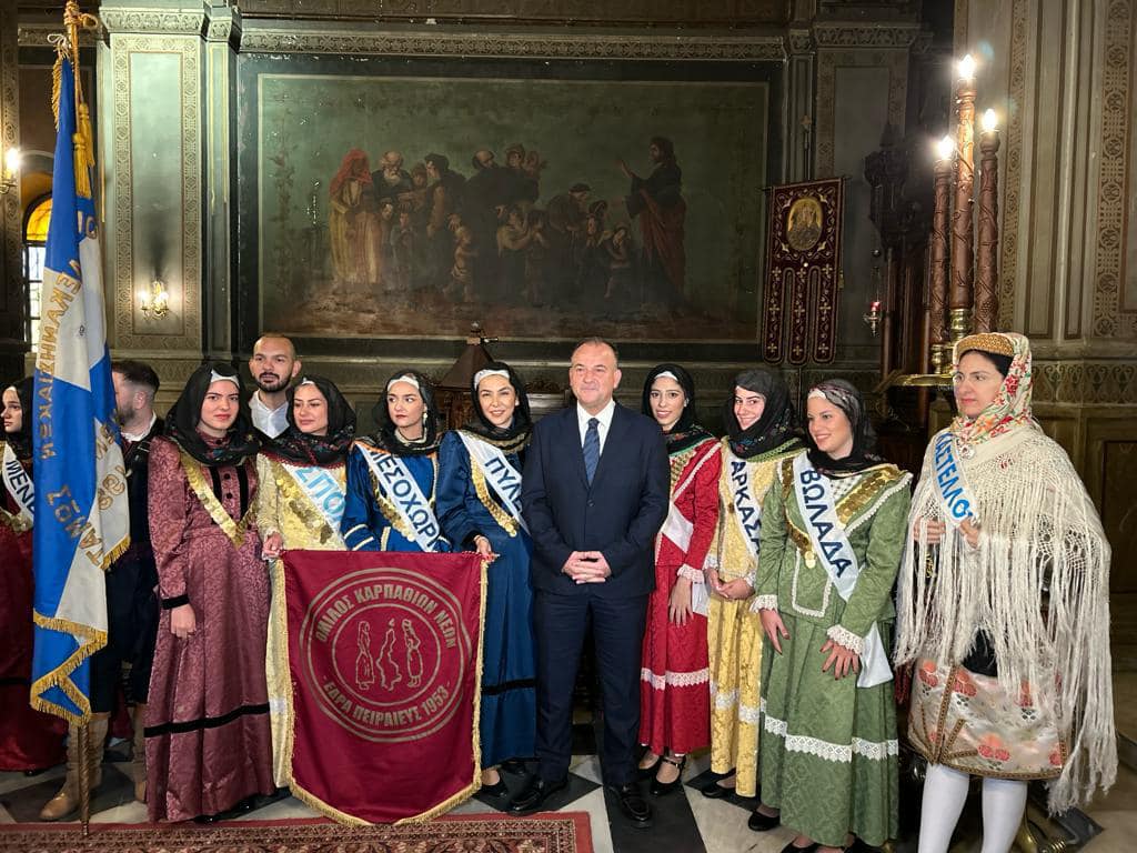 Ο Υφυπουργός Ναυτιλίας & Νησιωτικής Πολιτικής στις εκδηλώσεις για την 79η Επέτειο της Επανάστασης και Απελευθέρωσης της Καρπάθου