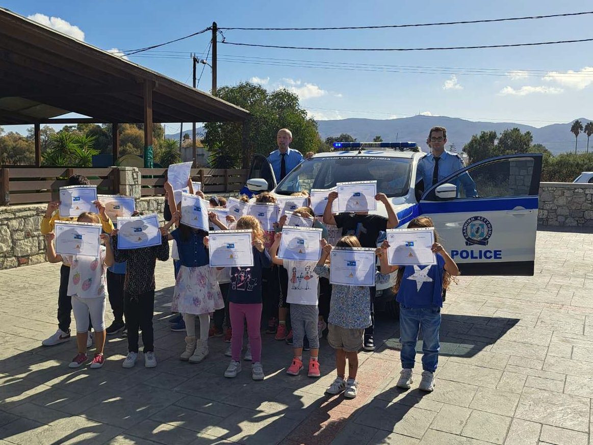 Στελέχη Αστυνομικών Υπηρεσιών Νοτίου Αιγαίου πραγματοποίησαν τον Νοέμβριο 2023 διαλέξεις και ενημερωτικές δράσεις