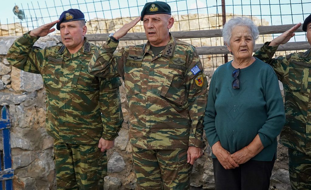 Επίσκεψη Αρχηγού ΓΕΕΘΑ σε Μονάδες των Ενόπλων Δυνάμεων στα Δωδεκάνησα, στην Χίο, στην Λέσβο και στην Σκύρο