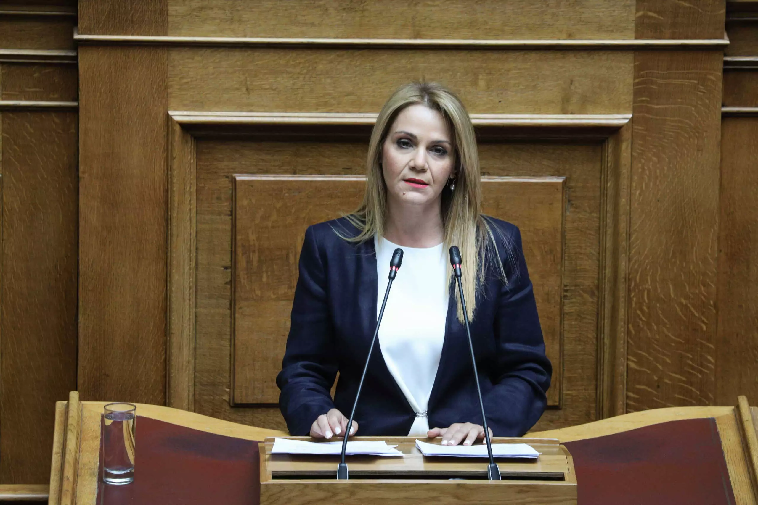 Η επιστολή της Ένωσης Αστυνομικών Υπαλλήλων Β. Δωδ/σου για την ενίσχυση της Β΄ Διεύθυνσης Αστυνομίας Δωδ/σου στη Βουλή, από τη Μίκα Ιατρίδη