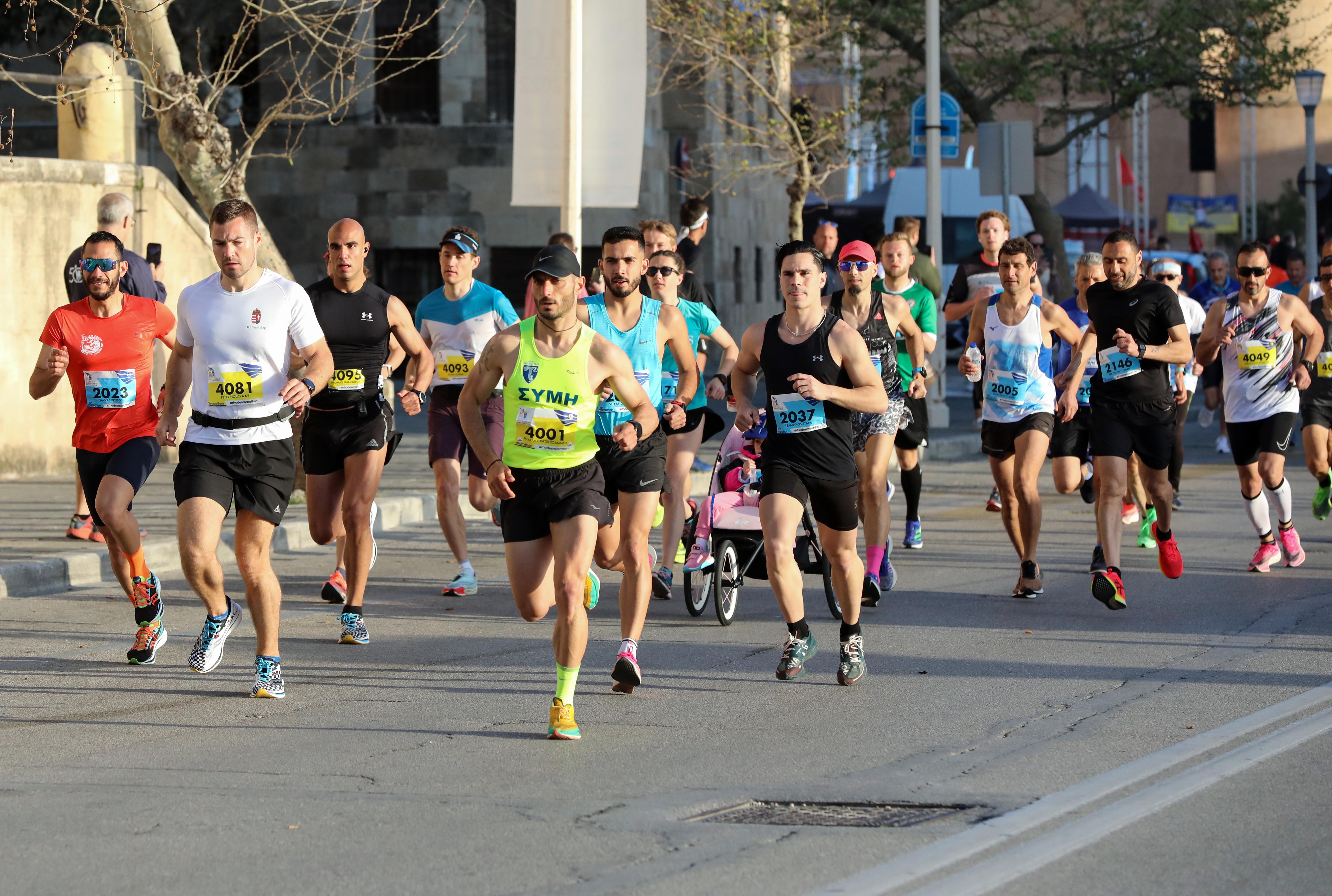 Αθλητές από 48 χώρες, έως τώρα, δήλωσανστο Μαραθώνιο Ρόδου 2024, στις 21 Απριλίου!