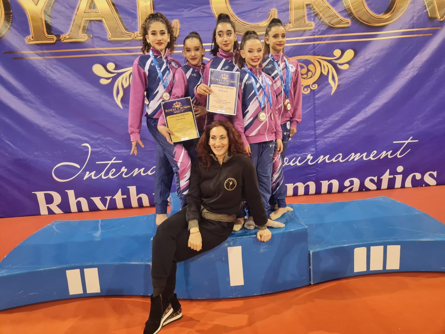Με 5 μετάλλια για τις αθλήτριες του τμήματος Αγωνιστικής Ρυθμικής του ΓΣ Ηπιόνη – Γυμναστικός Σύλλογος Κω στο 6o Διεθνές Τουρνουά Ρυθμικής Γυμναστικής Royal Crown στην Θεσσαλονίκη