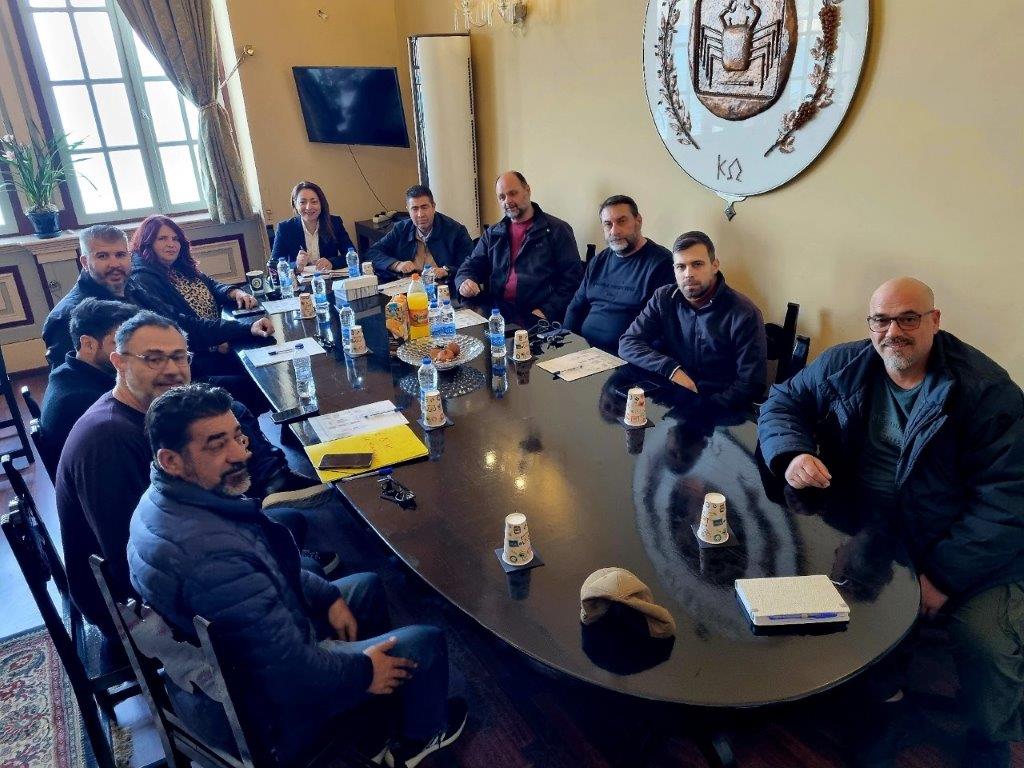 Συνάντηση Επάρχου Κω -Νισύρου με τον Αντιπεριφερειάρχη Μεταφορών κ. Νίκο Νικολή και την Διευθύντρια του Τμήματος Μεταφορών Δωδεκανήσου κα. Δρακιού