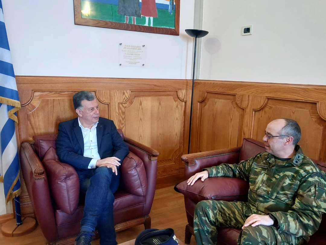 Συνάντηση Δημάρχου Κω με τον νέο διοικητή της 80 ΑΔΤΕ