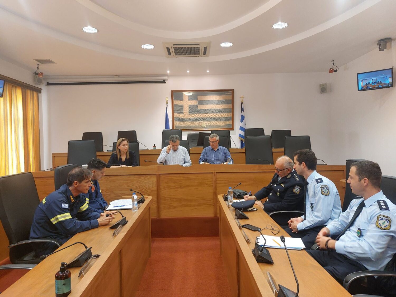 Η σημερινή συνεδρίαση του συντονιστικού για την έναρξη της σαιζόν με την παρουσία των αρμόδιων υπηρεσιών