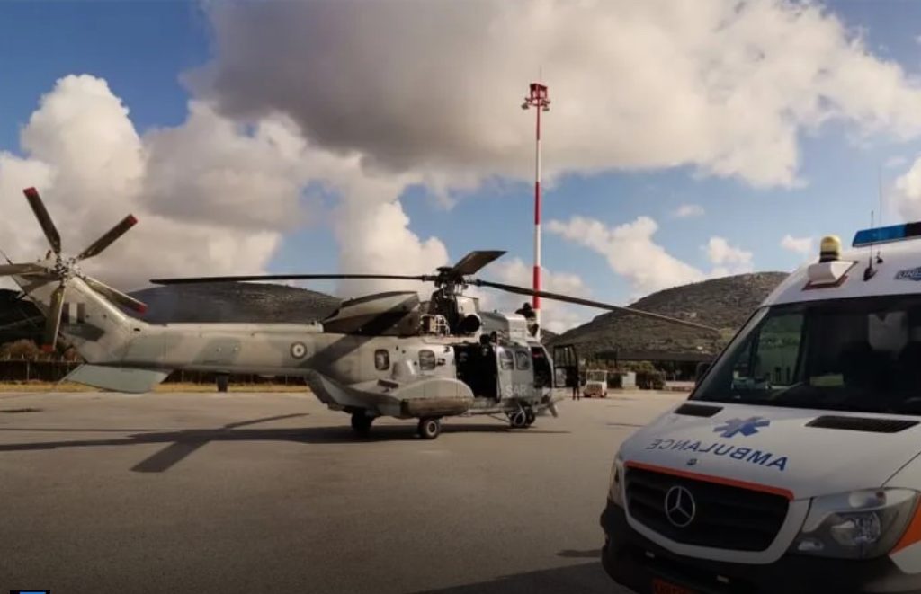 Αεροδιακομιδές για τρεις ασθενείς και ένα παιδί από Ρόδο, Κω, Λέρο και Κάρπαθο