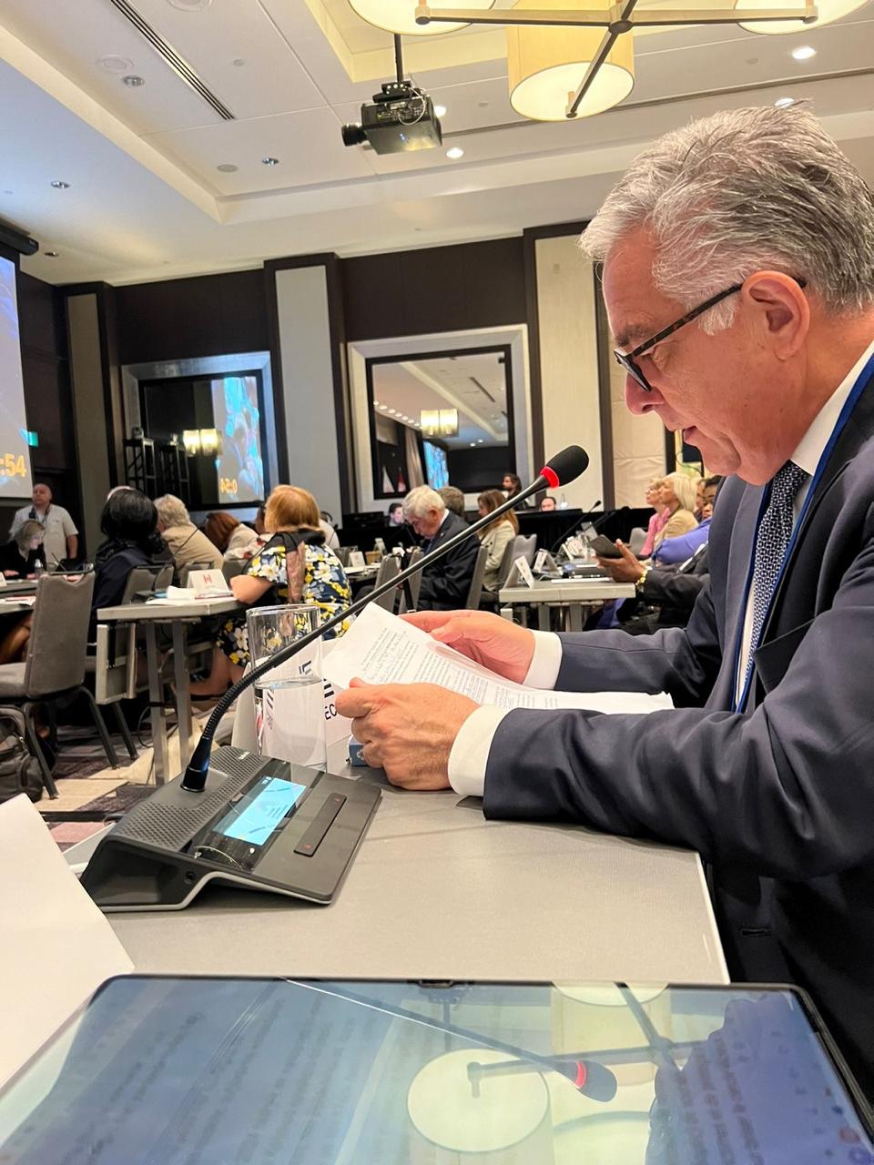 Ο Βασίλης Α. Υψηλάντης επικεφαλής της Ελληνικής Αντιπροσωπείας στην 49η Γενική Διακοινοβουλευτική Συνέλευση της Γαλλοφωνίας στο Μόντρεαλ