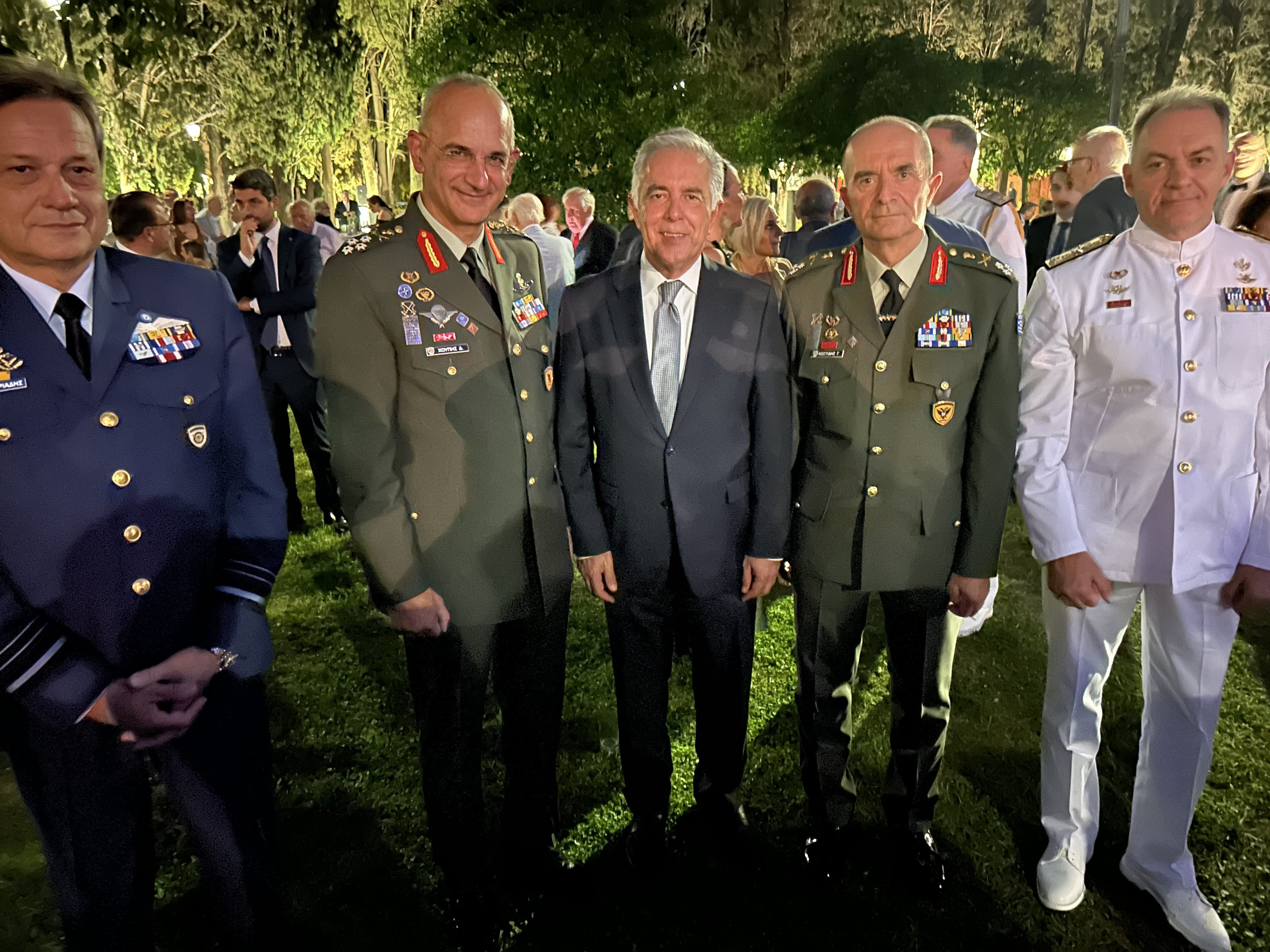 Ο Βασίλης Α. Υψηλάντης στη Γιορτή της Δημοκρατίας στο Προεδρικό Μέγαρο