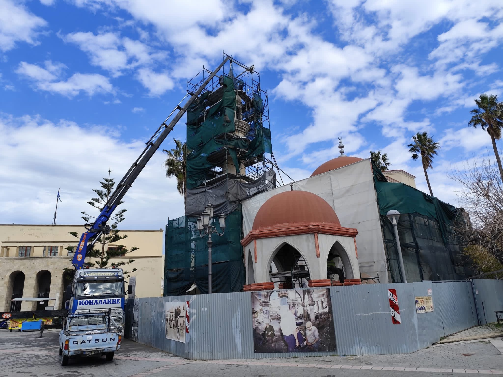 Στην τελική ευθεία η αποκατάσταση του τεμένους Ντεφτερντάρ στην πλατεία Ελευθερίας
