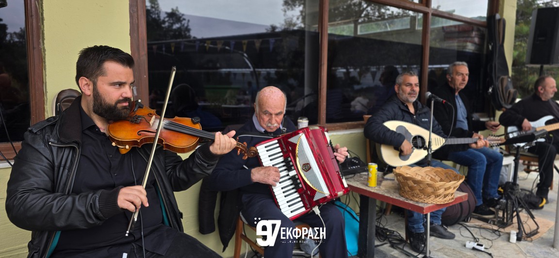 Πλήθος πιστών στο παραδοσιακό γλέντι του πανηγυριού του Αγ. Γεωργίου ‘Μαυροκάμπια’ (Photos & Video)
