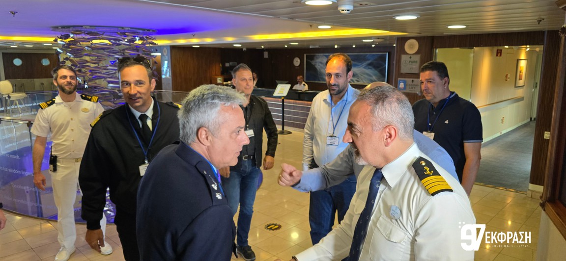 «Ποδαρικό» με άρωμα θάλασσας: Η υποδοχή του Blue Sapphire ανοίγει την αυλαία του γαλάζιου τουρισμού στην Κω