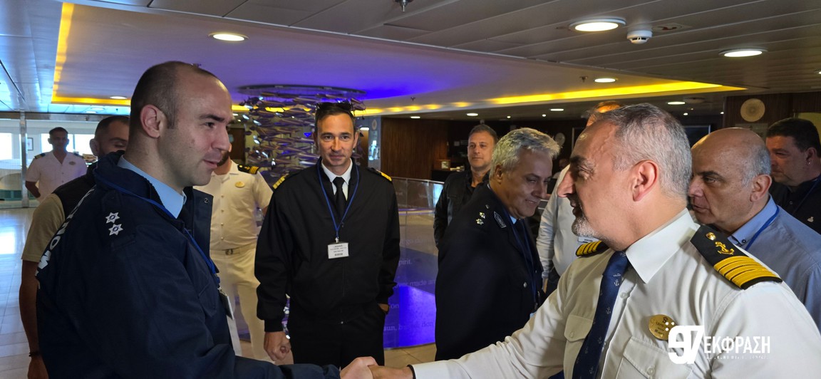 «Ποδαρικό» με άρωμα θάλασσας: Η υποδοχή του Blue Sapphire ανοίγει την αυλαία του γαλάζιου τουρισμού στην Κω