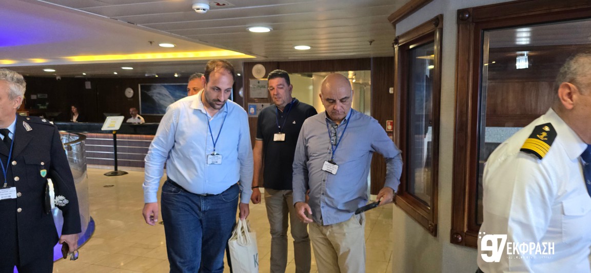 «Ποδαρικό» με άρωμα θάλασσας: Η υποδοχή του Blue Sapphire ανοίγει την αυλαία του γαλάζιου τουρισμού στην Κω