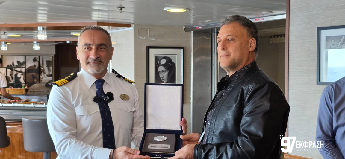 «Ποδαρικό» με άρωμα θάλασσας: Η υποδοχή του Blue Sapphire ανοίγει την αυλαία του γαλάζιου τουρισμού στην Κω