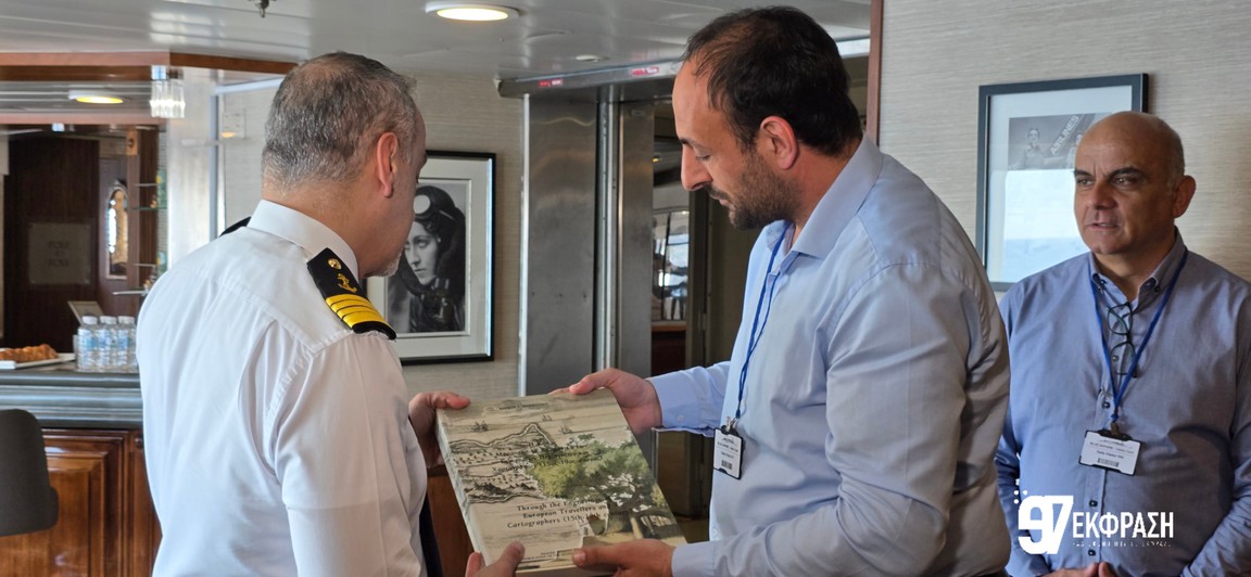 «Ποδαρικό» με άρωμα θάλασσας: Η υποδοχή του Blue Sapphire ανοίγει την αυλαία του γαλάζιου τουρισμού στην Κω