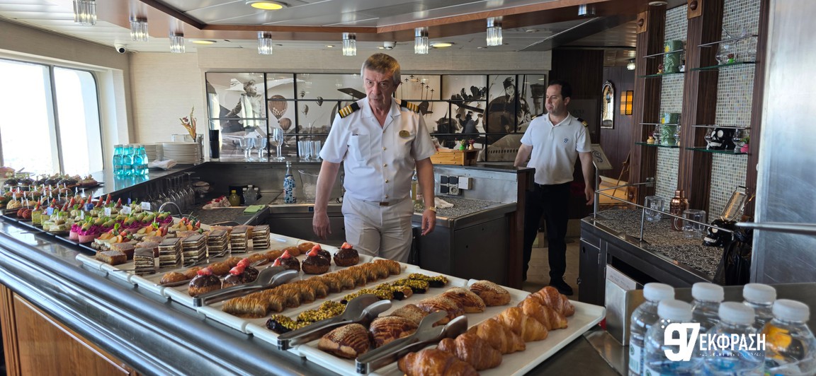 «Ποδαρικό» με άρωμα θάλασσας: Η υποδοχή του Blue Sapphire ανοίγει την αυλαία του γαλάζιου τουρισμού στην Κω