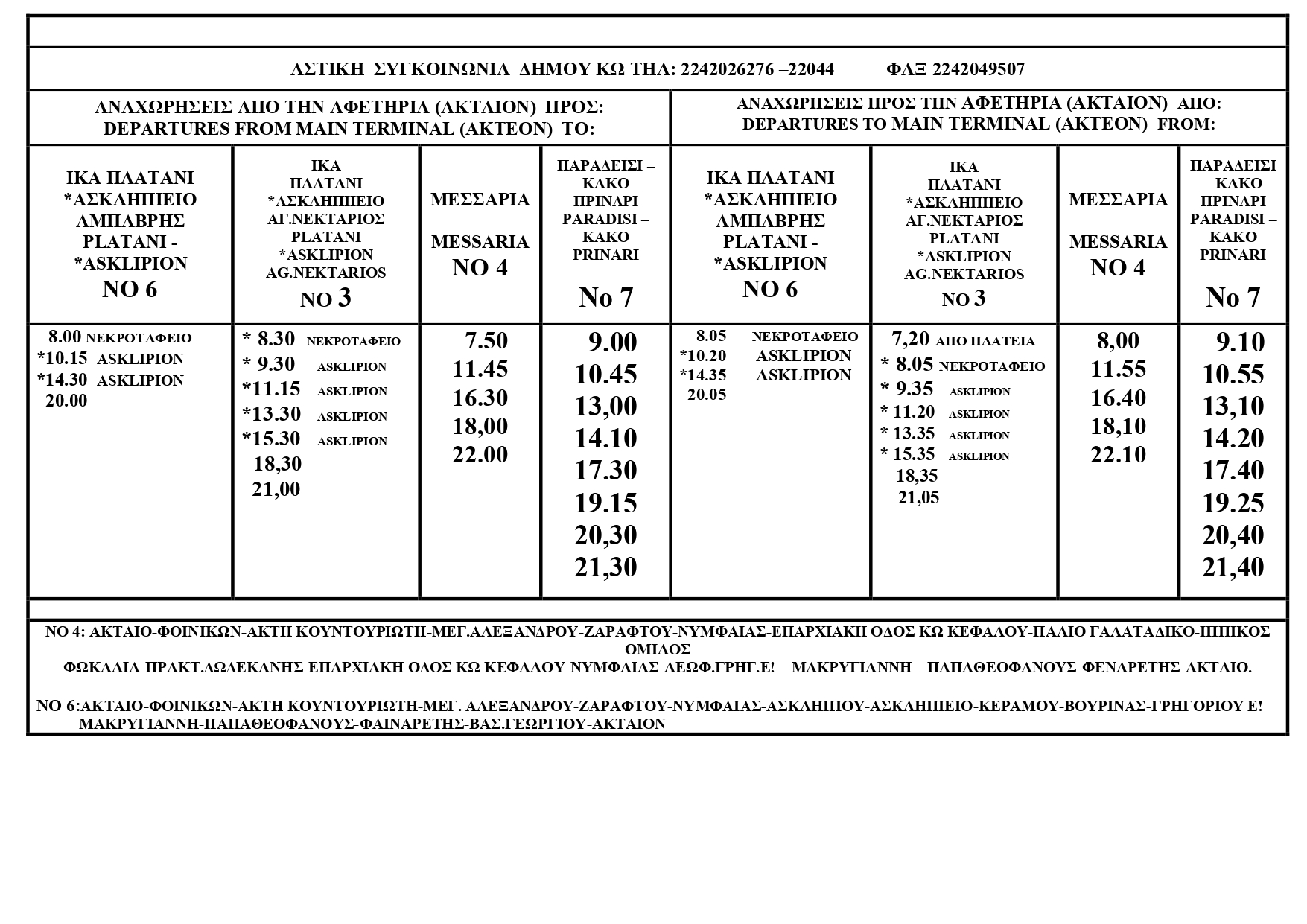 Αστική Συγκοινωνία Κω: «Φάντασμα» τα δρομολόγια προς Ψαλίδι και Λάμπη – Στον «αέρα» η ενημέρωση κατοίκων και επισκεπτών