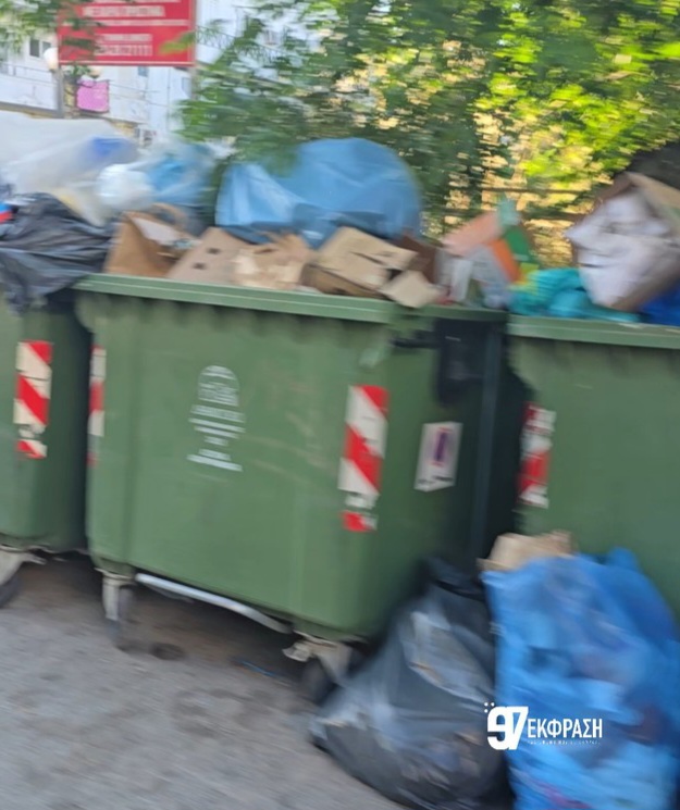 Η πόλη «πνίγεται» στα σκουπίδια – Μια απαράδεκτη εικόνα καθημερινότητας (Photos)