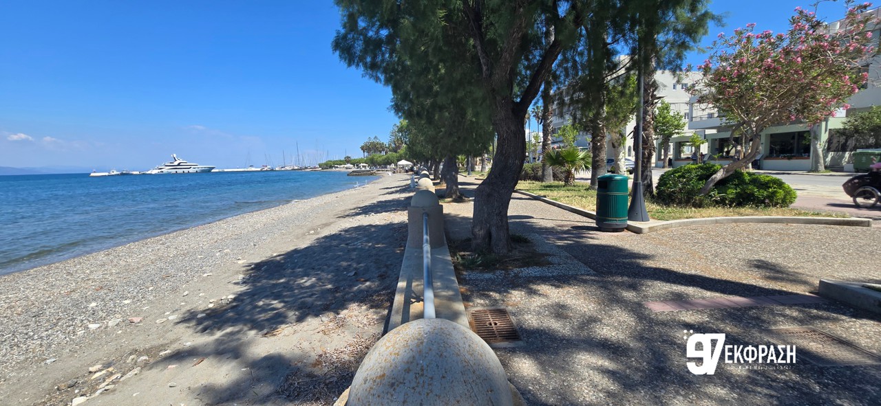 Εικόνες εγκατάλειψης στο παραλιακό μέτωπο της Κω – Κίνδυνος για πεζούς και επισκέπτες