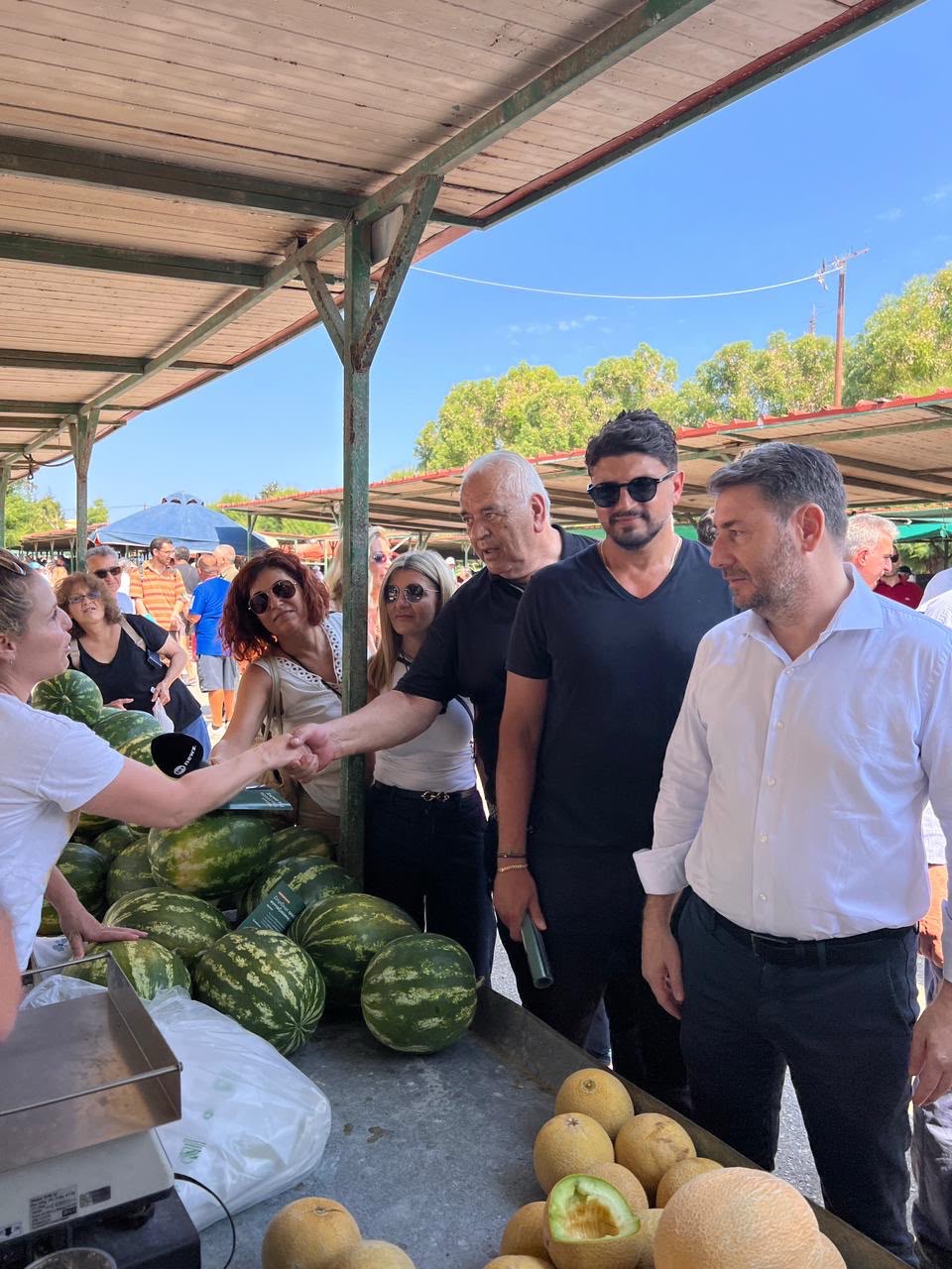 Νίκος Ανδρουλάκης από τη Ρόδο: «Η ακρίβεια είναι προϊόν πολιτικών επιλογών»